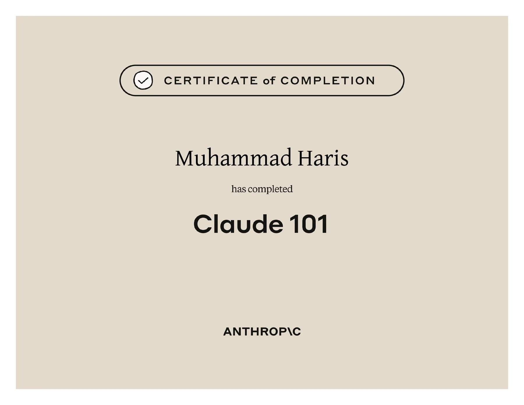 Claude 101