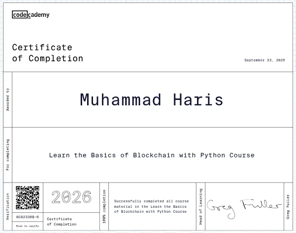 Learn the Basics of Blockchain with Python